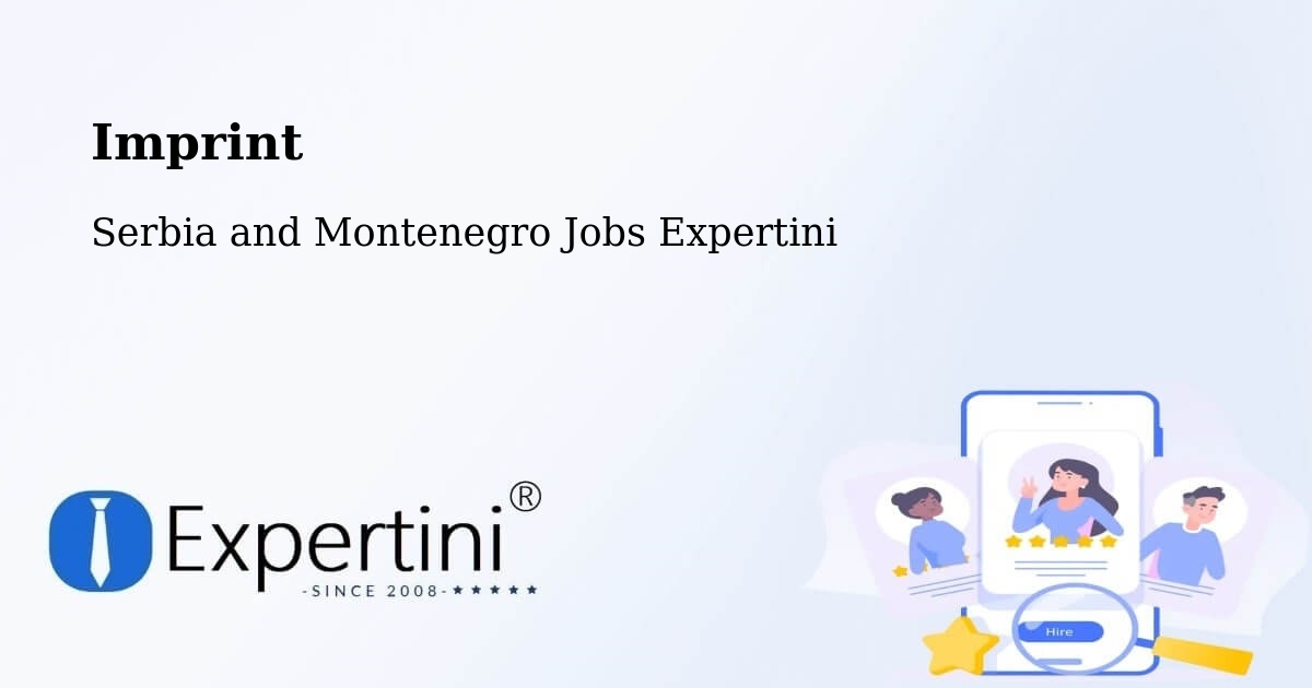 Imprint – Ottawa - Serbia and Montenegro Jobs Expertini